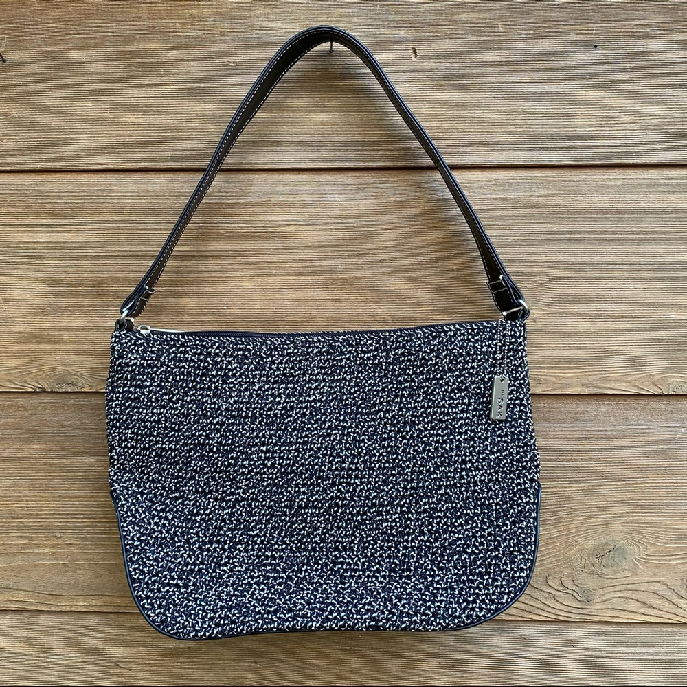 The Sak Black Tweed Shoulder Bag